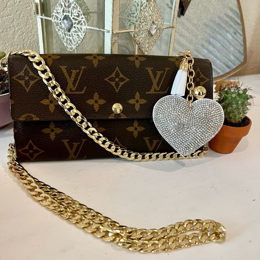 Louis Vuitton crossbody wallet